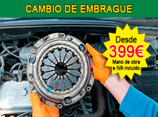 El mejor precio en cambio de embrague