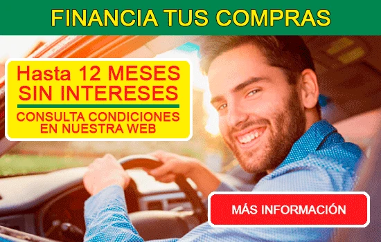 Financia tus compras hasta en 12 meses