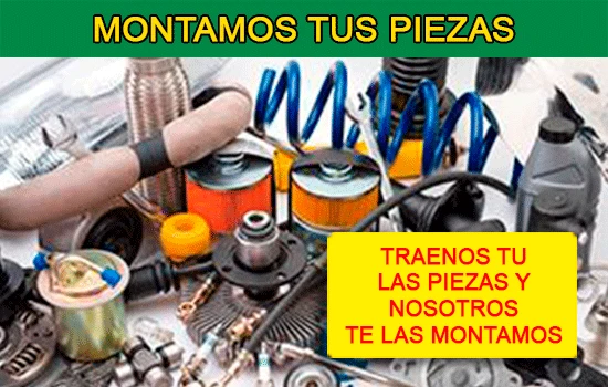 Tráenos tú las piezas y nosotros te las montamos